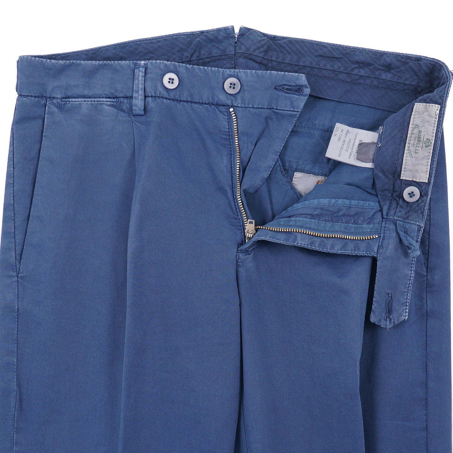 Luigi Borrelli Slim-Fit Cotton Pants - Top Shelf Apparel
