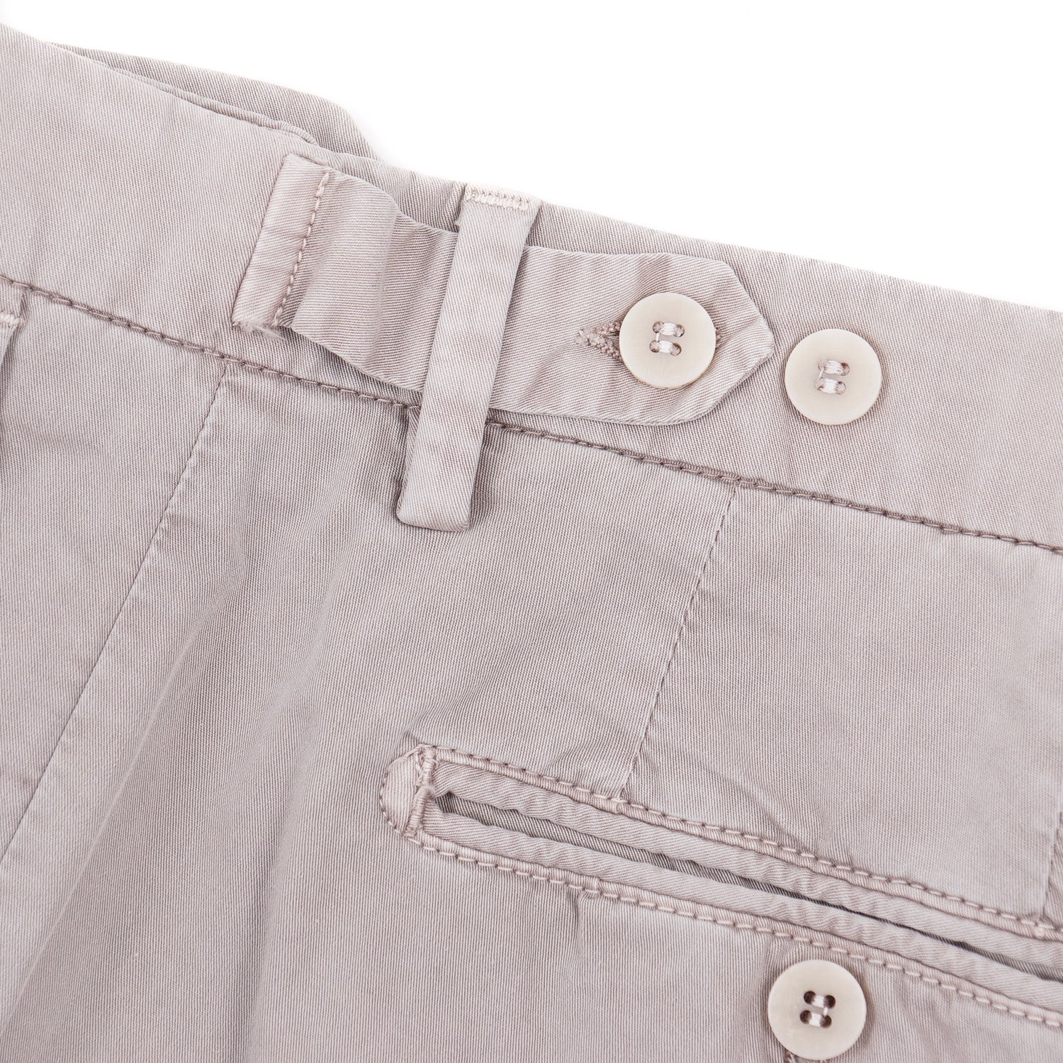 Luigi Borrelli Slim-Fit Cotton Pants - Top Shelf Apparel