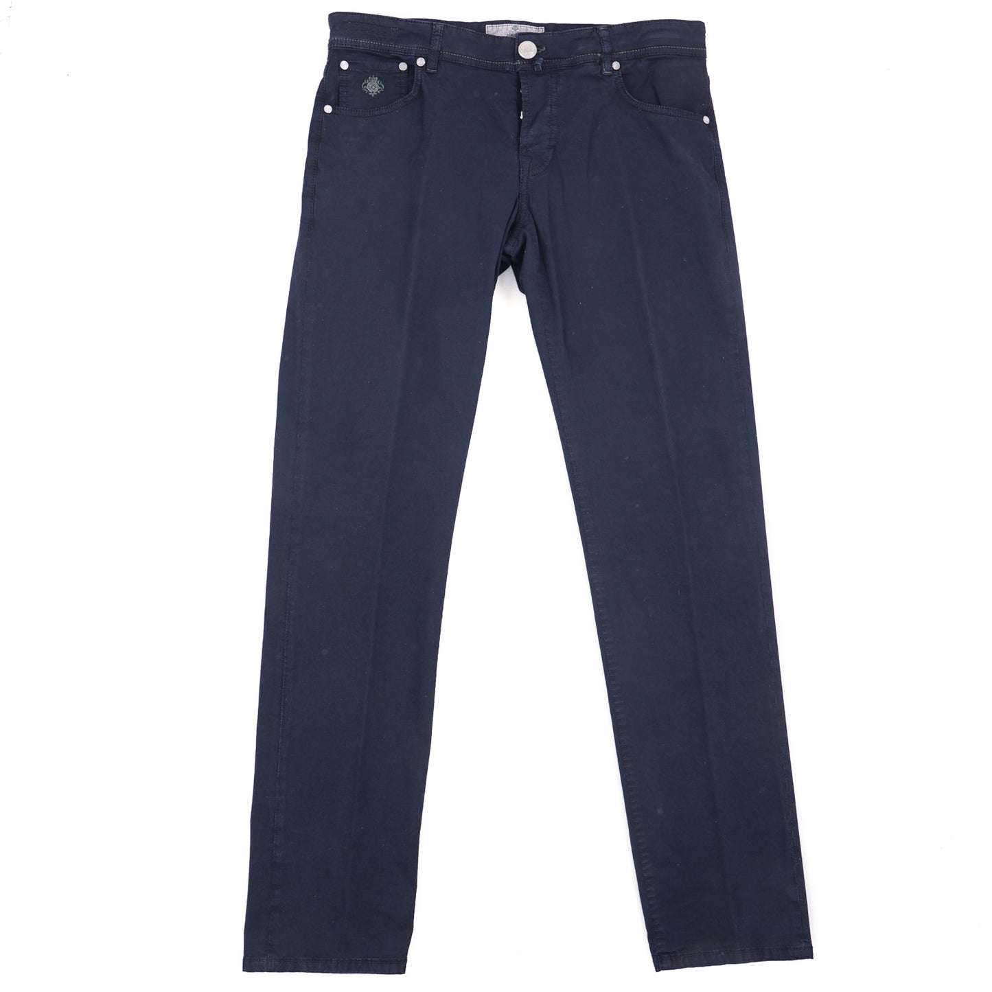 Luigi Borrelli Slim-Fit Cotton-Linen Jeans - Top Shelf Apparel