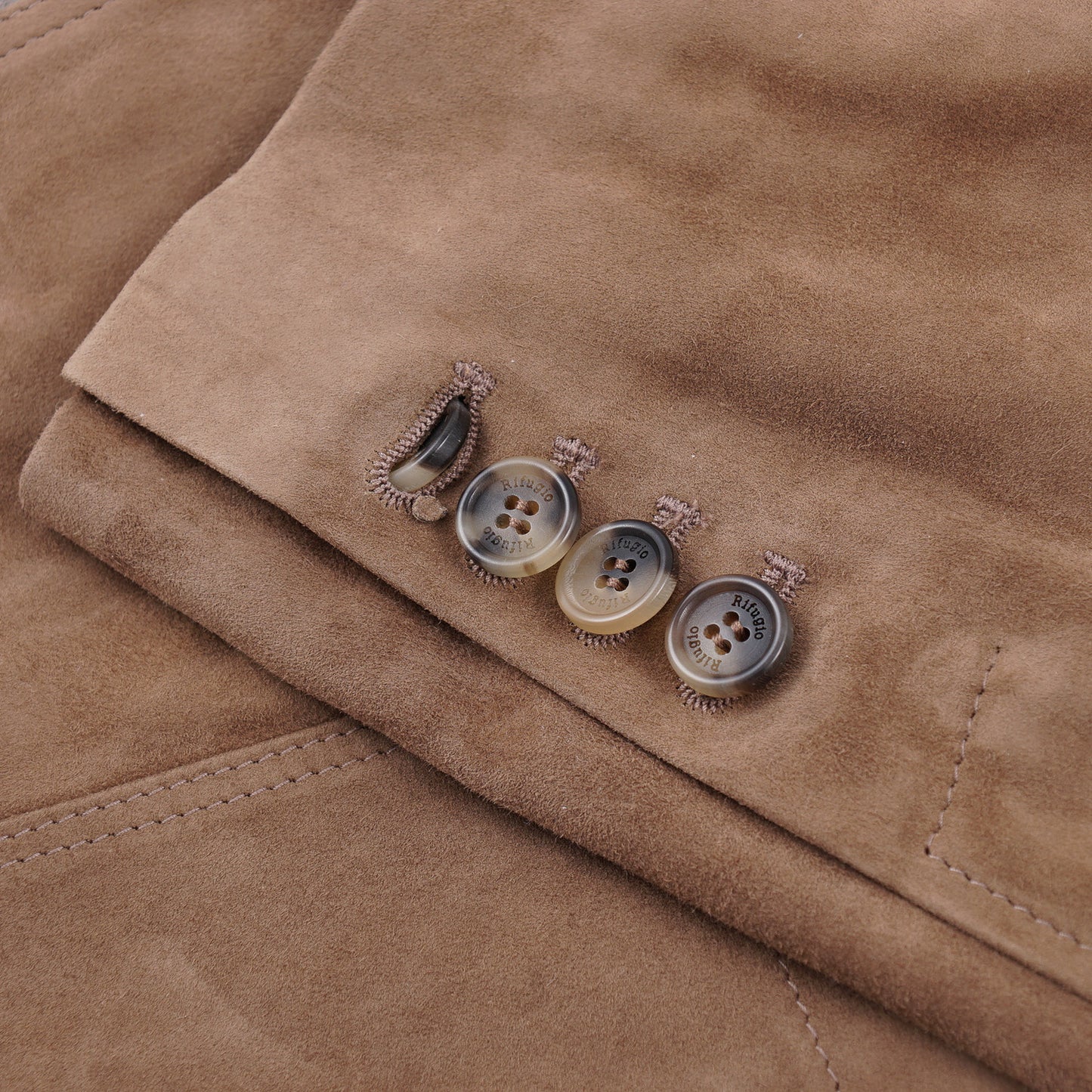 Rifugio Lambskin Suede Leather Blazer - Top Shelf Apparel