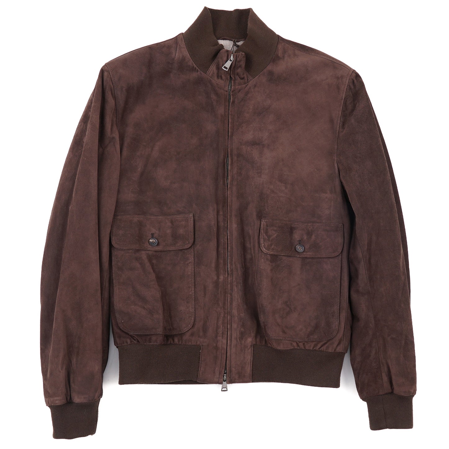 Rifugio Wool-Lined Suede Bomber Jacket - Top Shelf Apparel