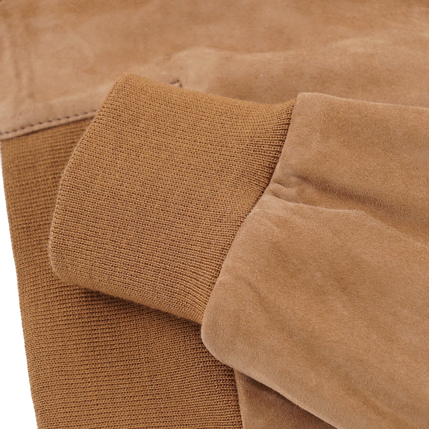 Rifugio Wool-Lined Suede Bomber Jacket - Top Shelf Apparel
