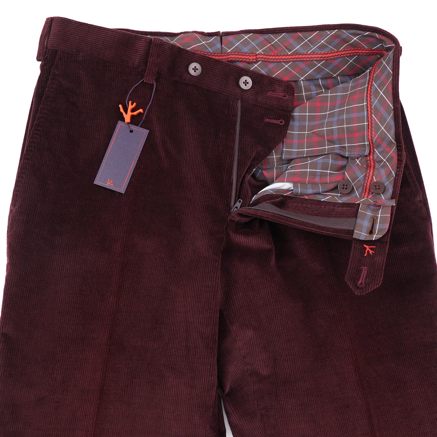 Isaia 'Sanita' Corduroy Cotton Dress Pants - Top Shelf Apparel