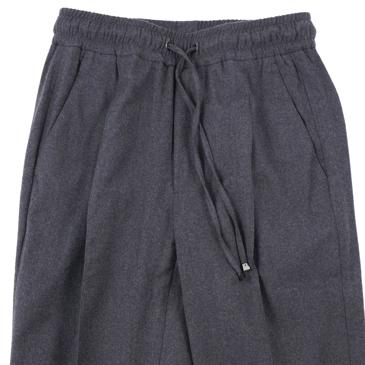 Isaia Wool Drawstring Jogger Pants - Top Shelf Apparel