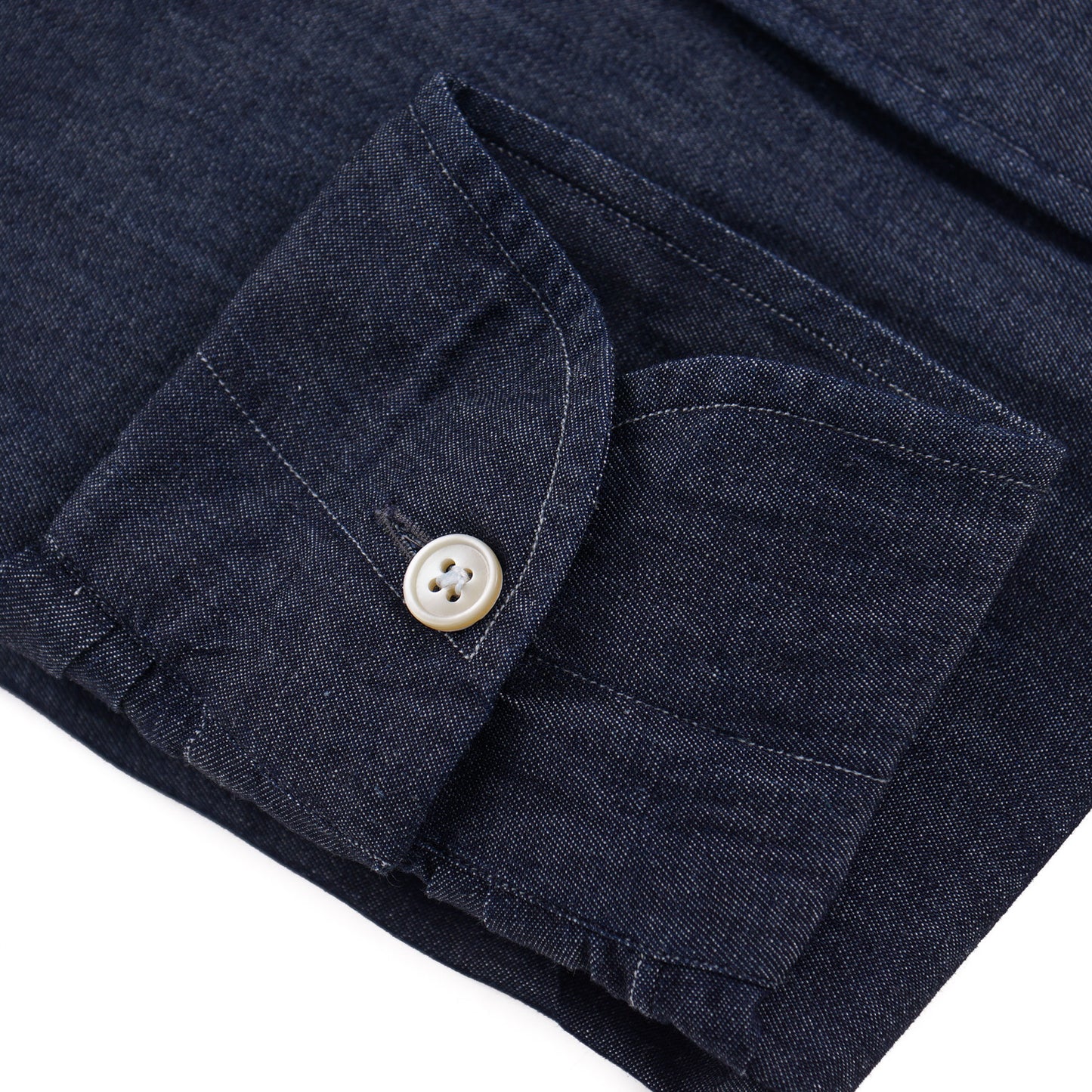 Luigi Borrelli Chambray Denim Shirt - Top Shelf Apparel