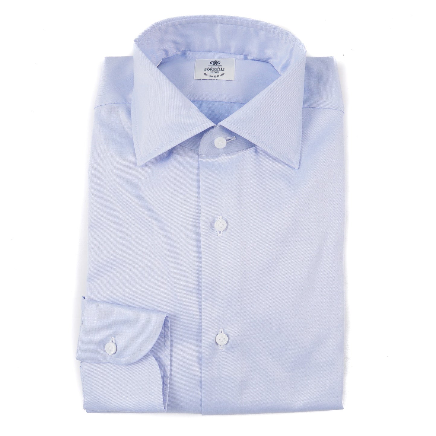 Luigi Borrelli Slim-Fit Cotton Dress Shirt - Top Shelf Apparel