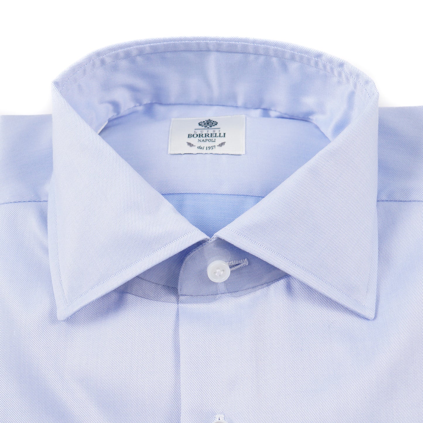 Luigi Borrelli Slim-Fit Cotton Dress Shirt - Top Shelf Apparel