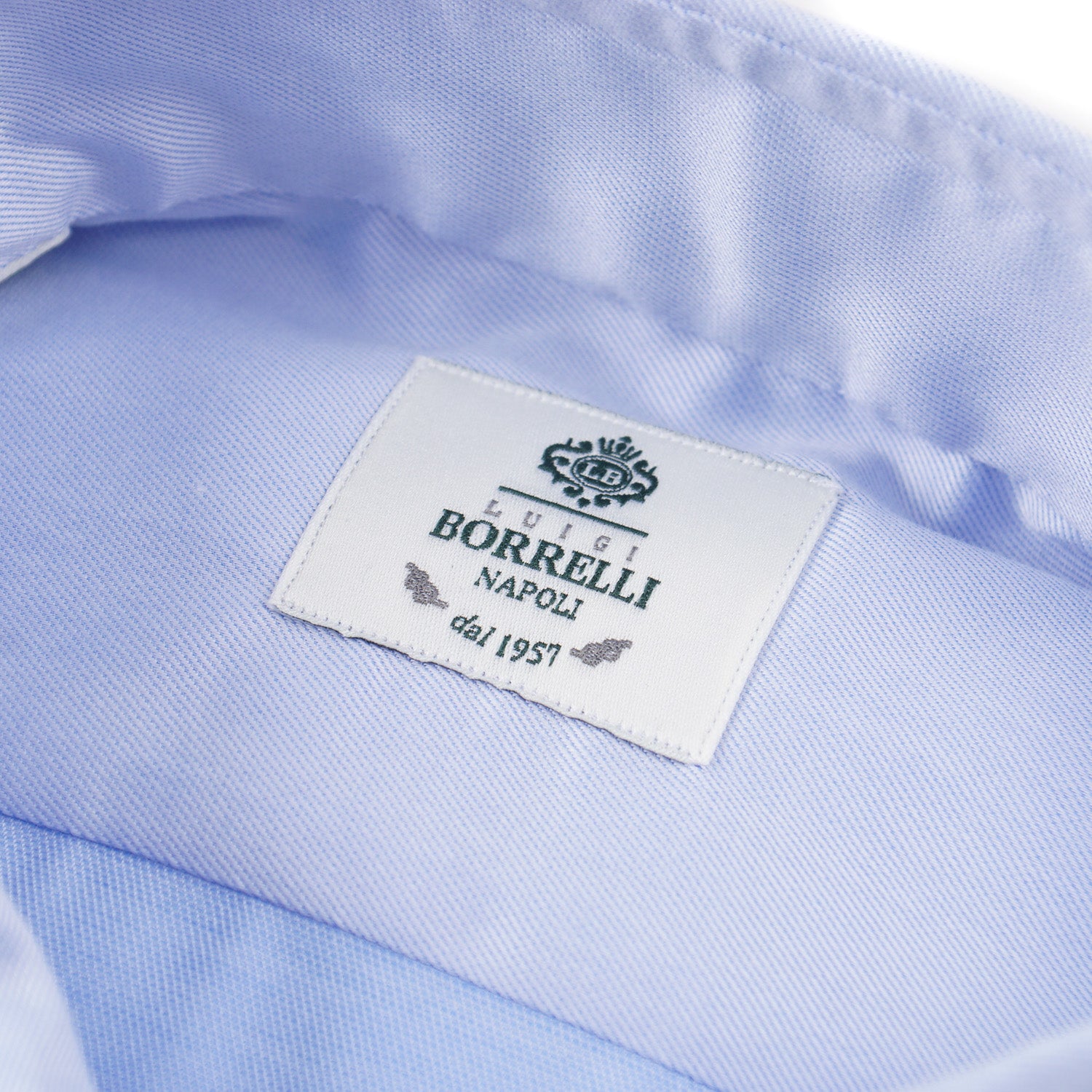 Luigi Borrelli Slim-Fit Cotton Dress Shirt - Top Shelf Apparel