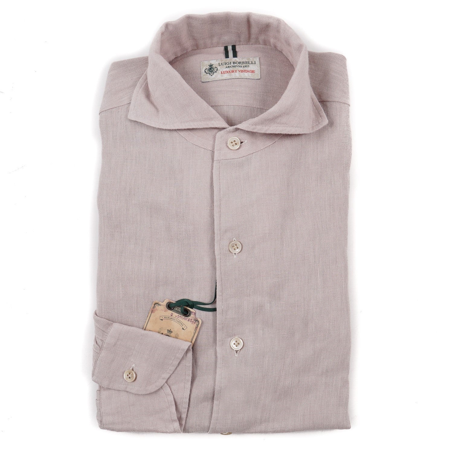 Luigi Borrelli Extrafine Linen Shirt - Top Shelf Apparel