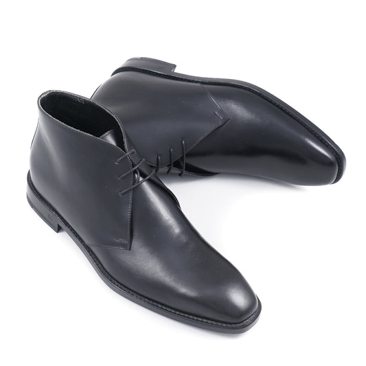 Di Mella Calf Leather Ankle Boots - Top Shelf Apparel