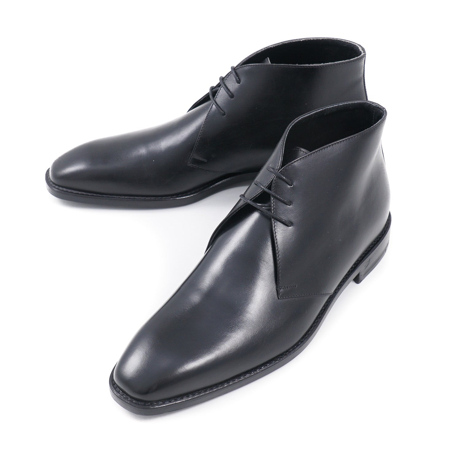 Di Mella Calf Leather Ankle Boots - Top Shelf Apparel