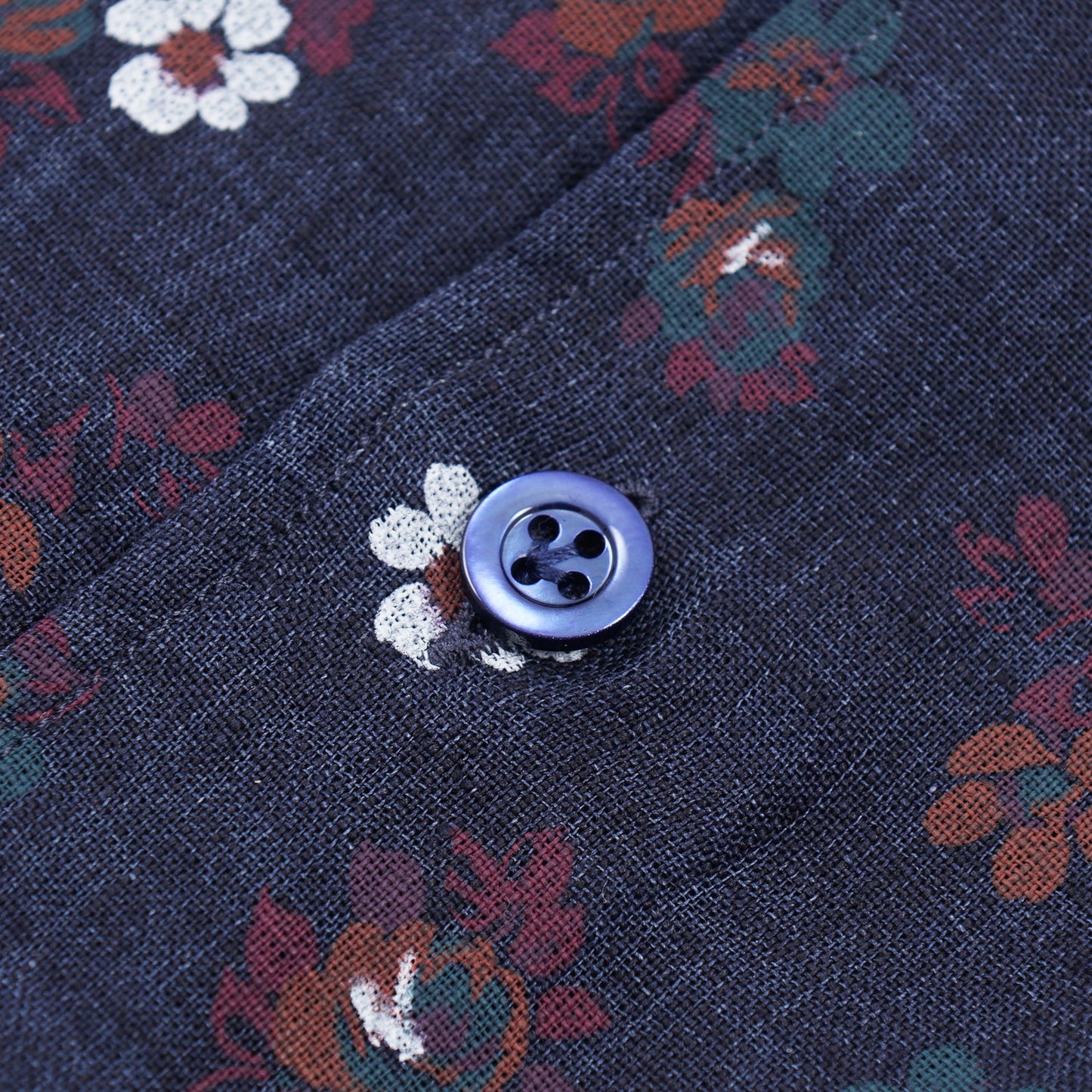 Luigi Borrelli Floral Print Linen Shirt - Top Shelf Apparel