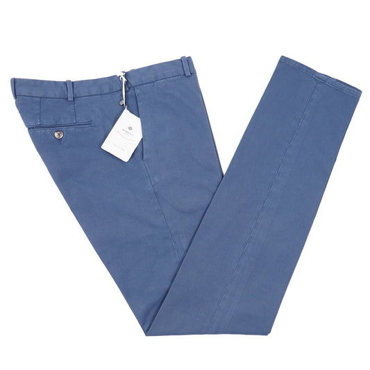 Luigi Borrelli Slim-Fit Cotton Pants - Top Shelf Apparel