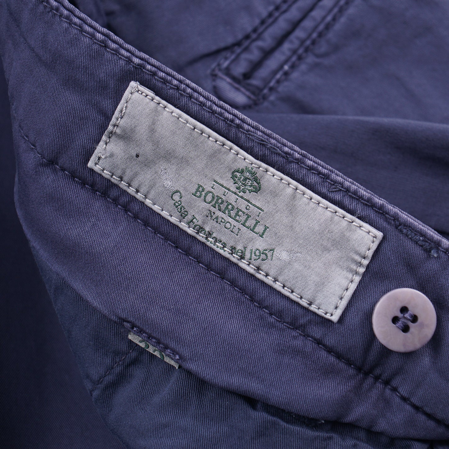 Luigi Borrelli Slim-Fit Cotton Pants - Top Shelf Apparel