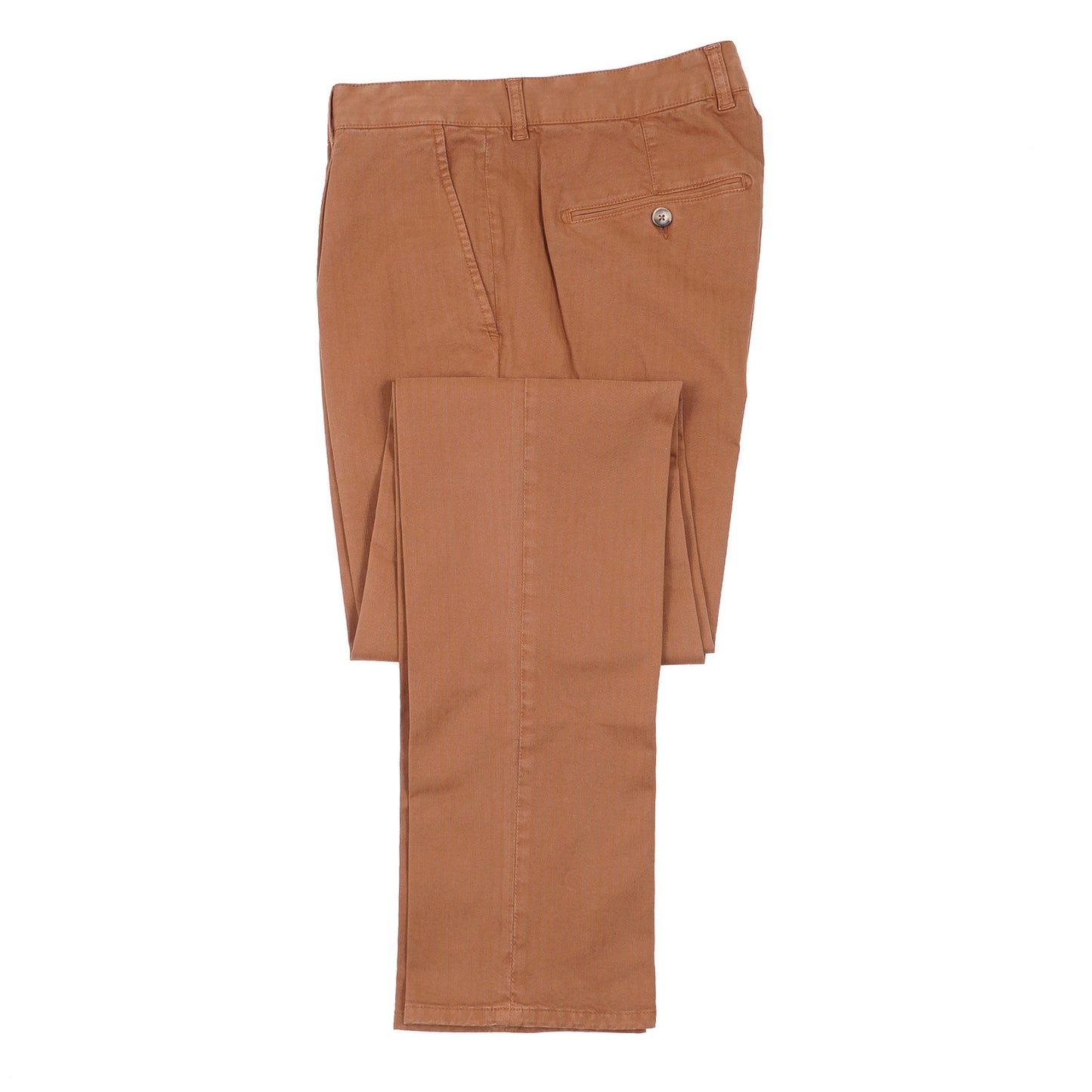 Luigi Borrelli Herringbone Cotton Pants - Top Shelf Apparel
