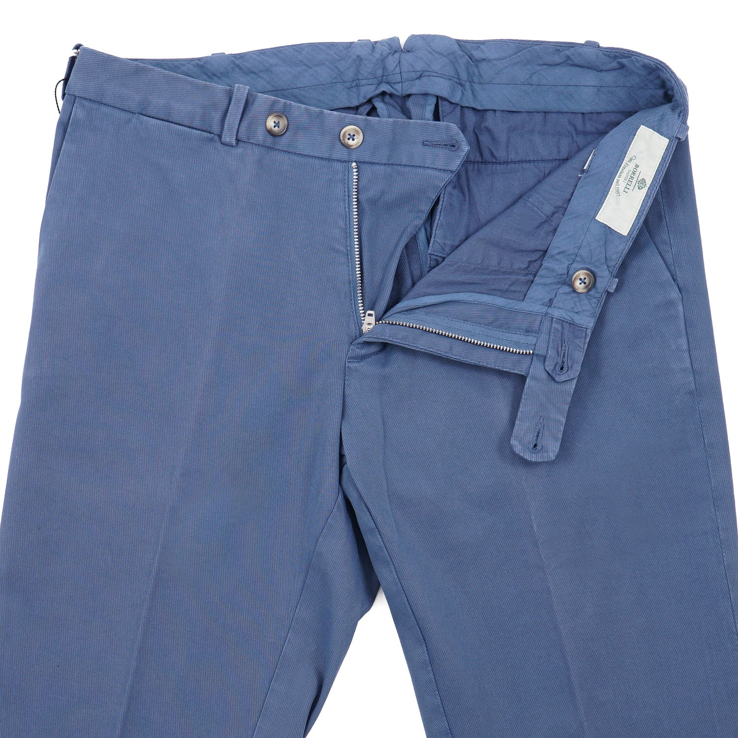Luigi Borrelli Slim-Fit Cotton Pants - Top Shelf Apparel