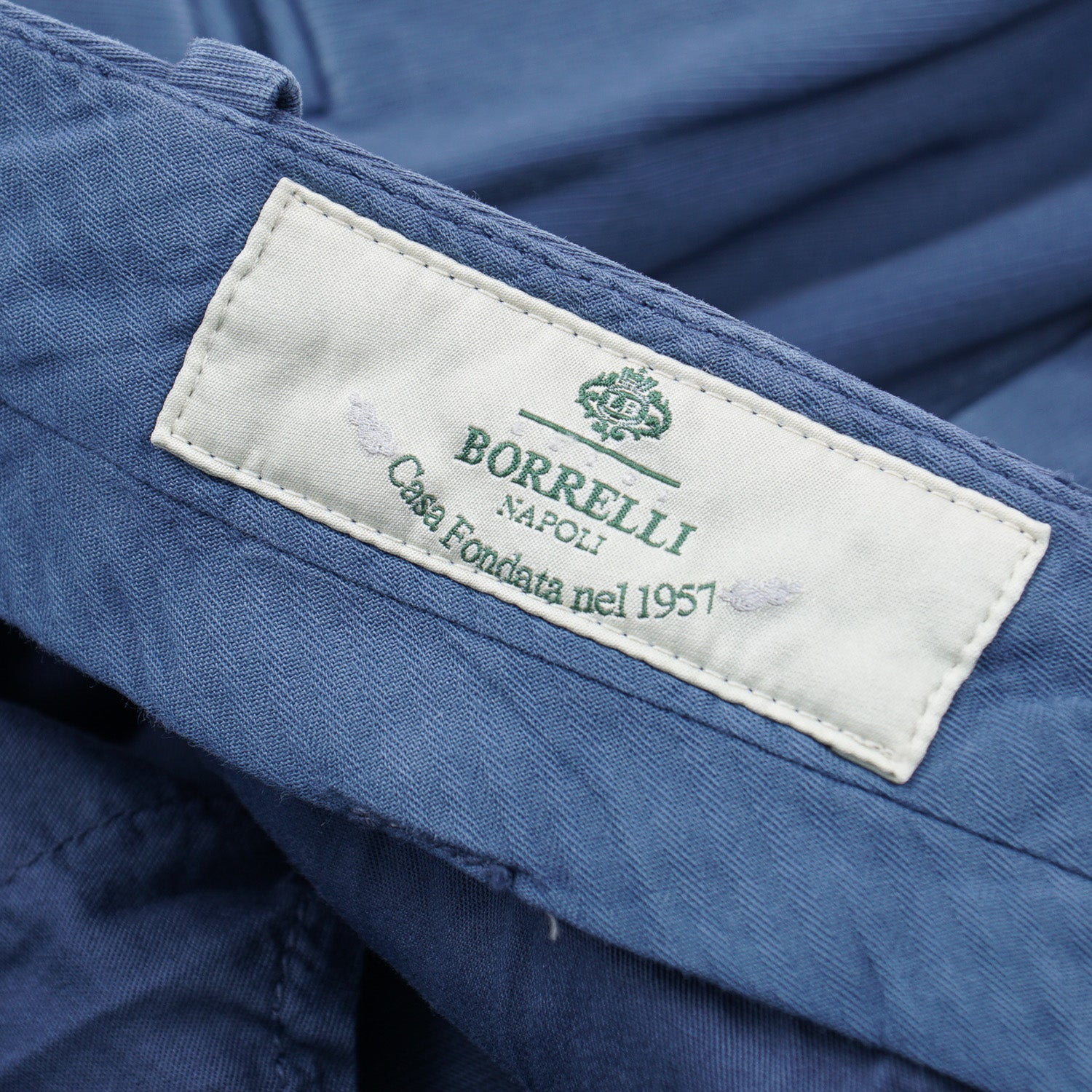 Luigi Borrelli Slim-Fit Cotton Pants - Top Shelf Apparel