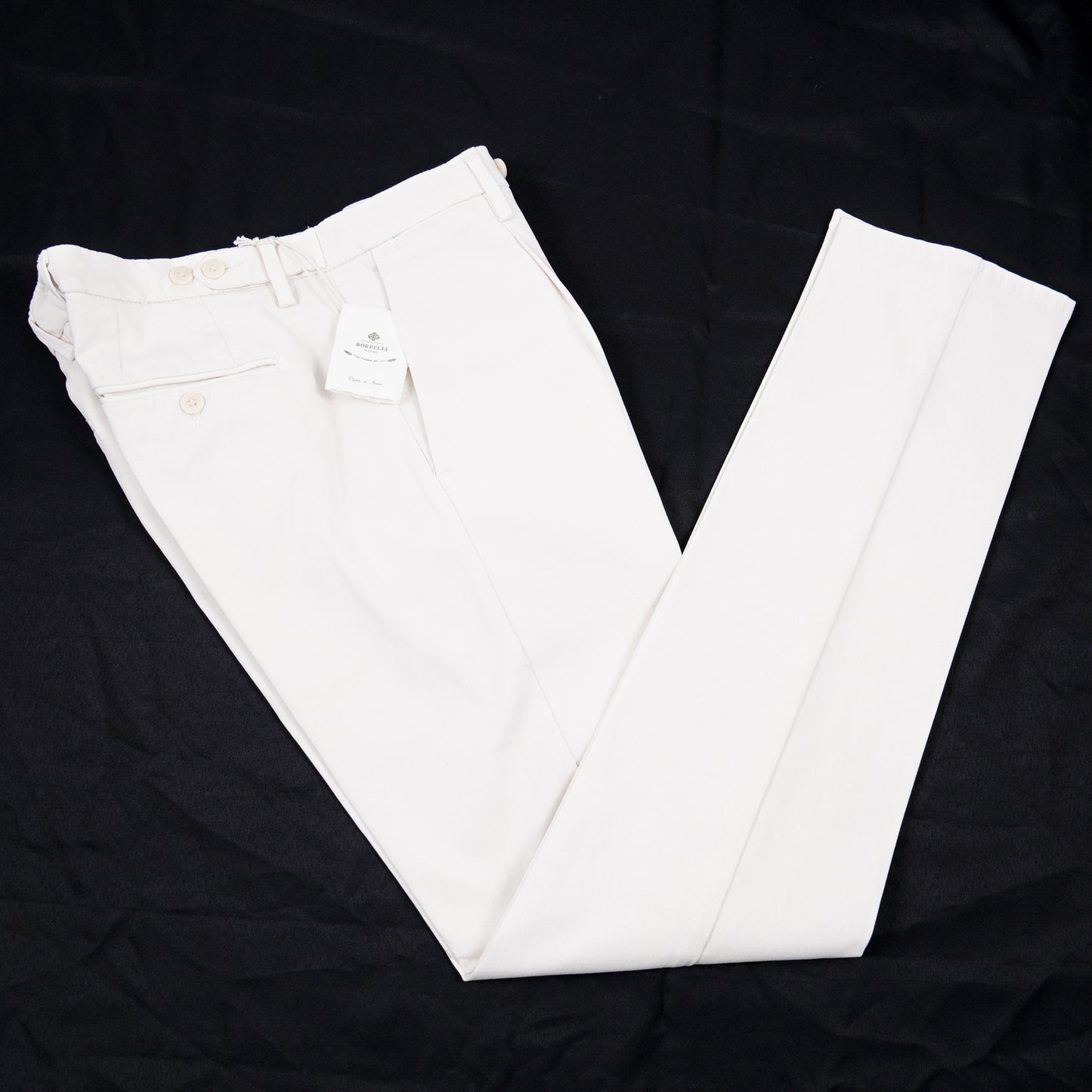 Luigi Borrelli Slim-Fit Cotton Pants - Top Shelf Apparel