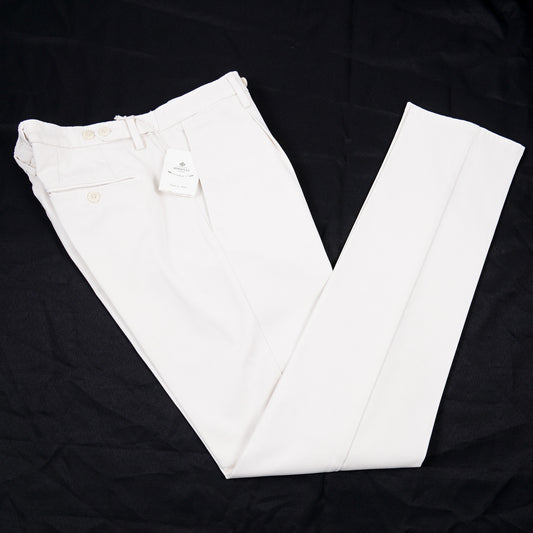 Luigi Borrelli Slim-Fit Cotton Pants - Top Shelf Apparel