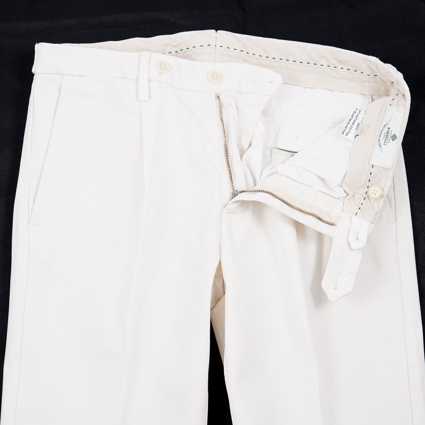 Luigi Borrelli Slim-Fit Cotton Pants - Top Shelf Apparel