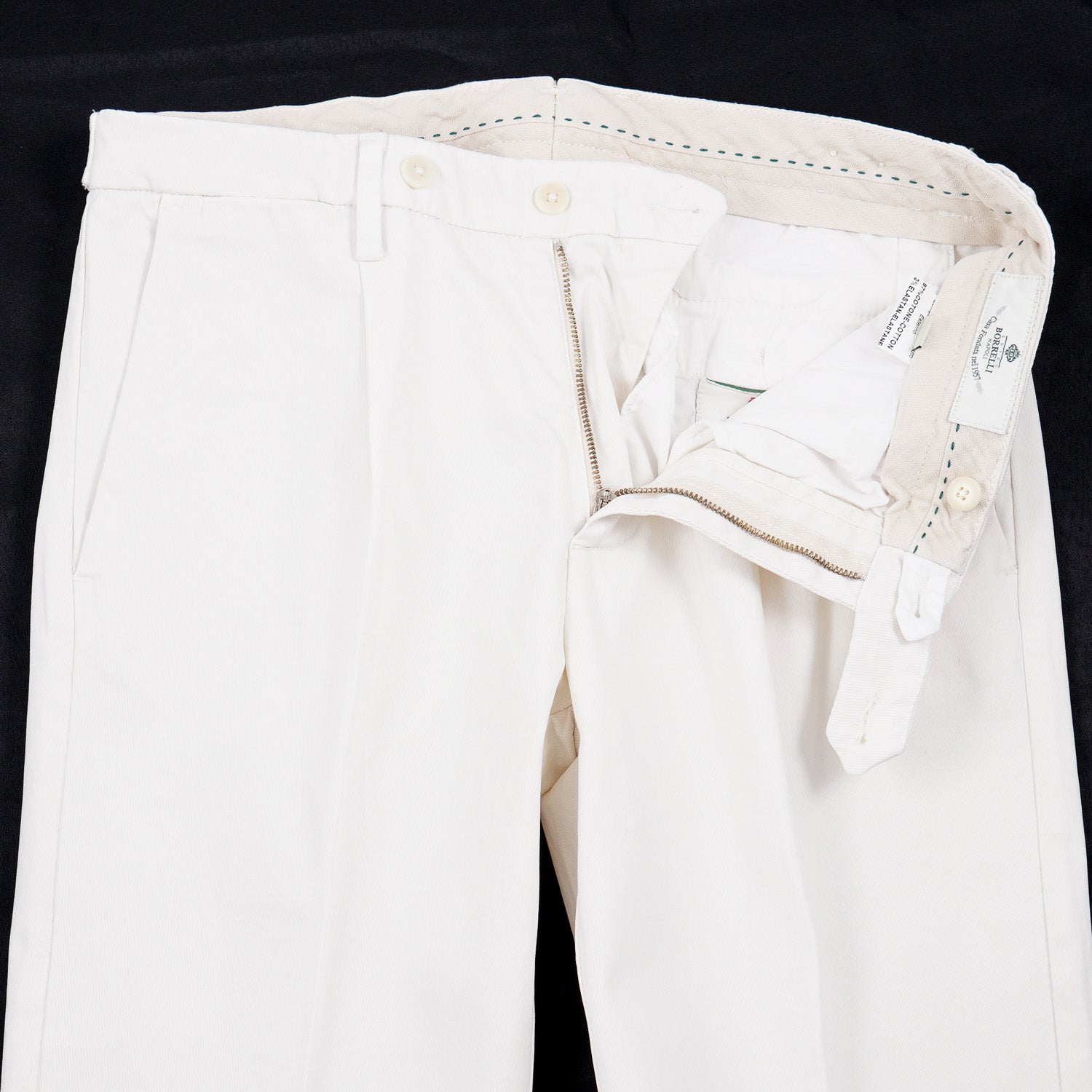 Luigi Borrelli Slim-Fit Cotton Pants - Top Shelf Apparel