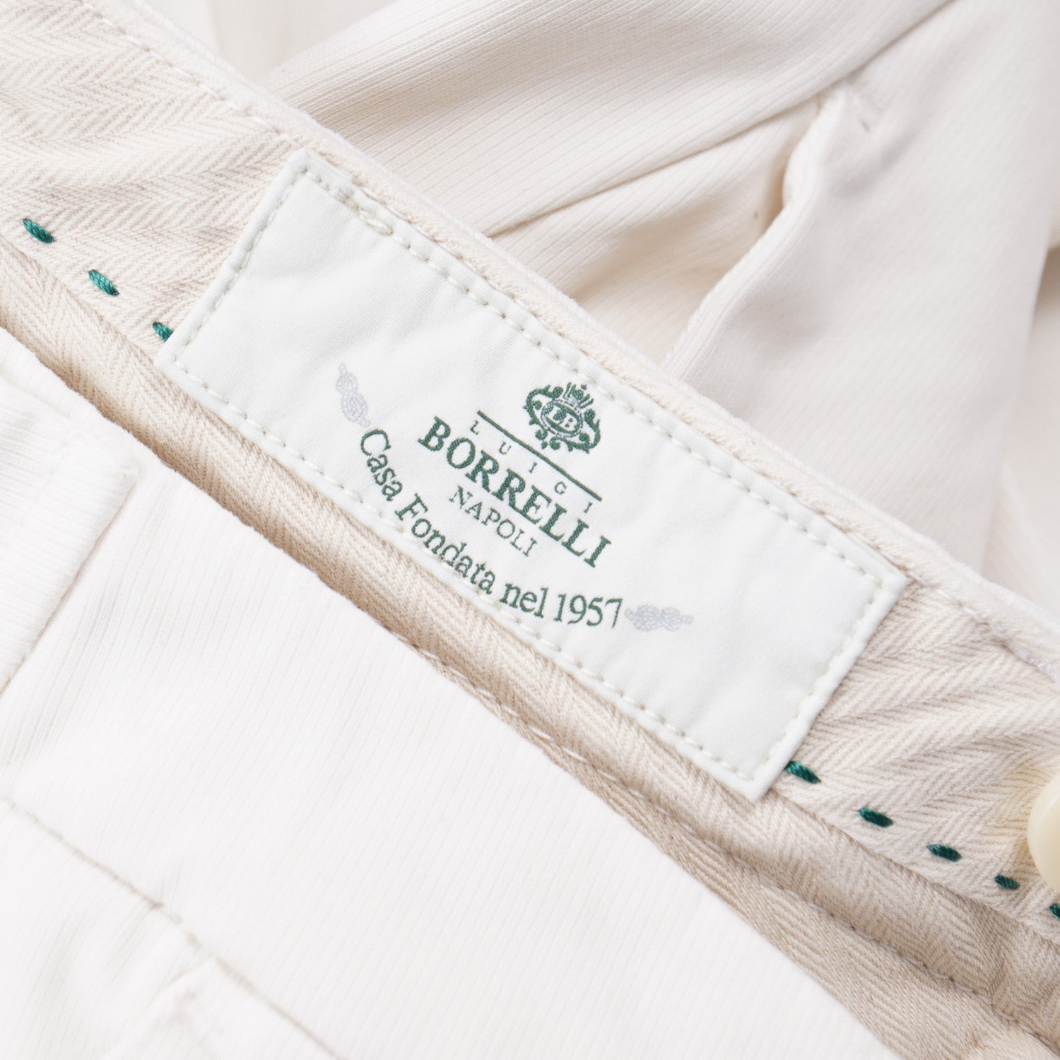 Luigi Borrelli Slim-Fit Cotton Pants - Top Shelf Apparel