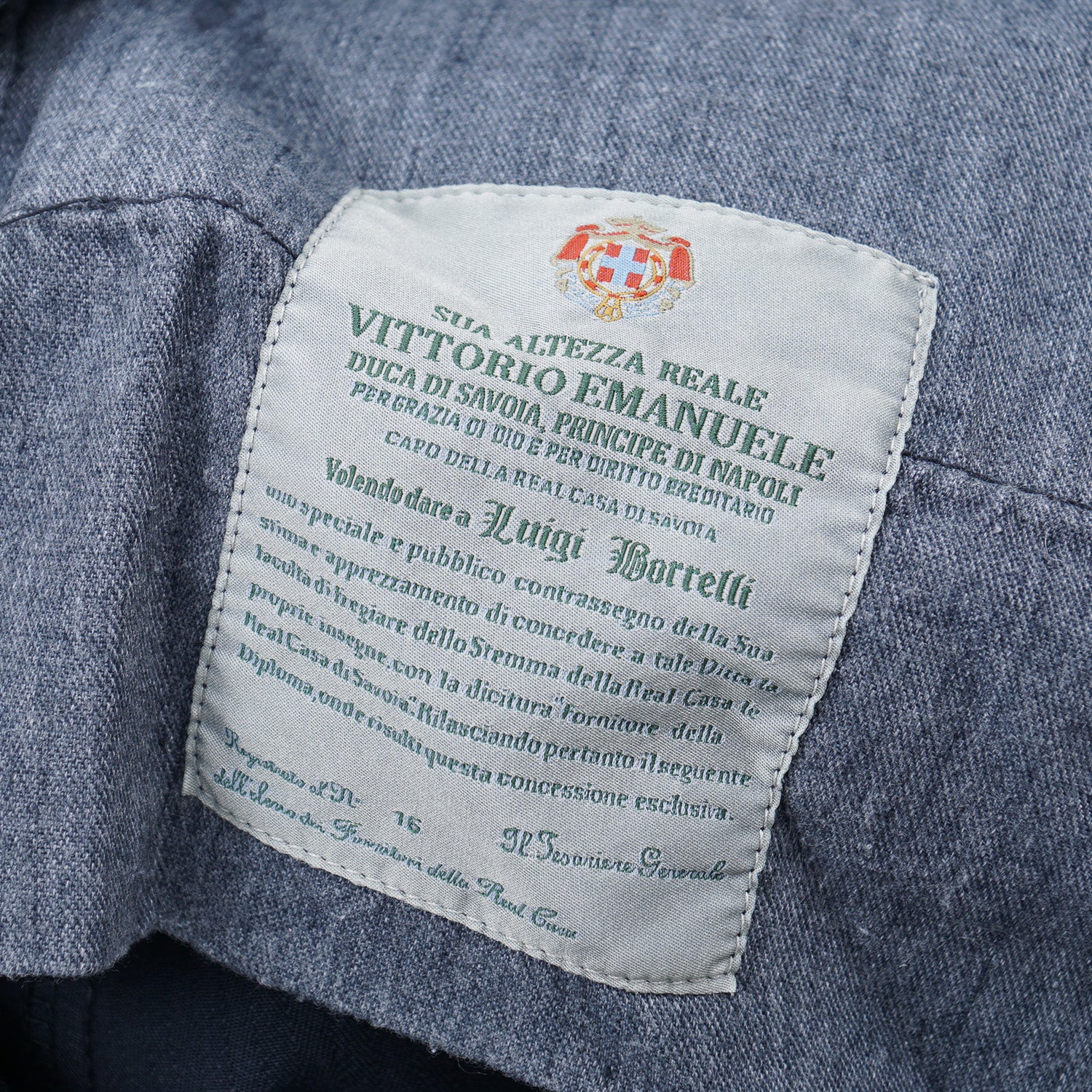 Luigi Borrelli Herringbone Cotton Pants - Top Shelf Apparel