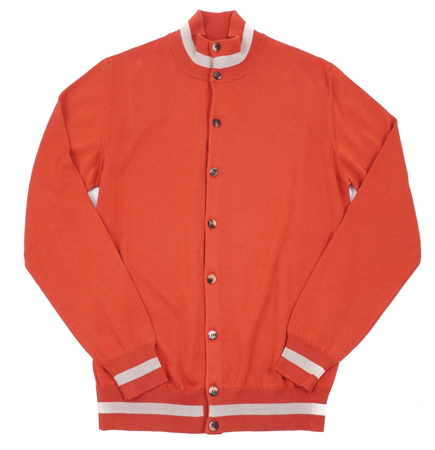 Luigi Borrelli Bomber Cardigan Sweater - Top Shelf Apparel