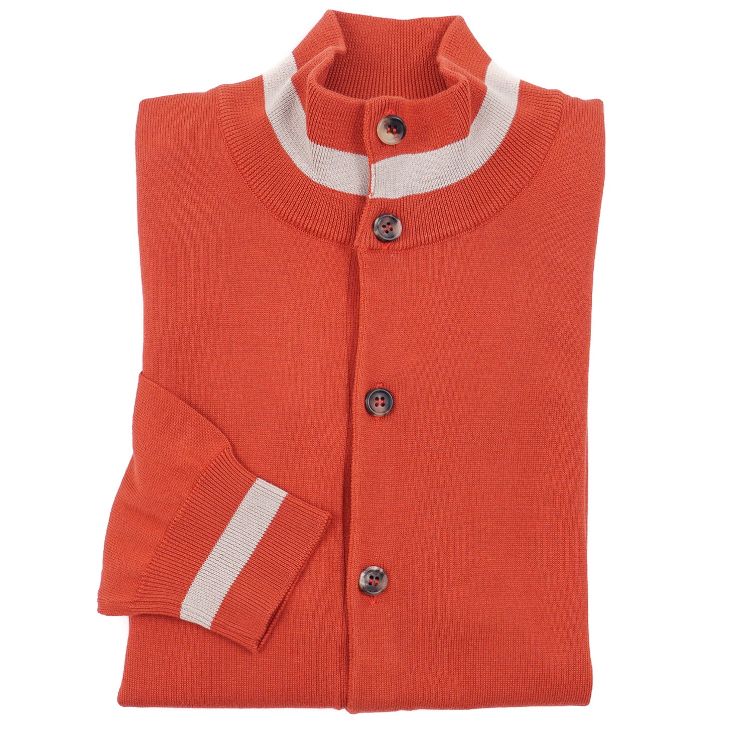 Luigi Borrelli Bomber Cardigan Sweater - Top Shelf Apparel