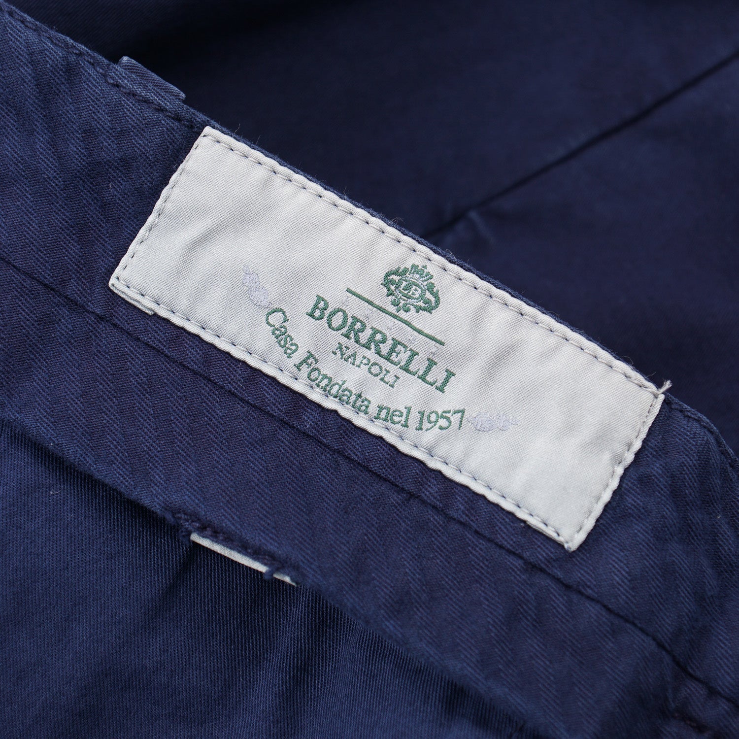 Luigi Borrelli Slim-Fit Cotton Pants - Top Shelf Apparel