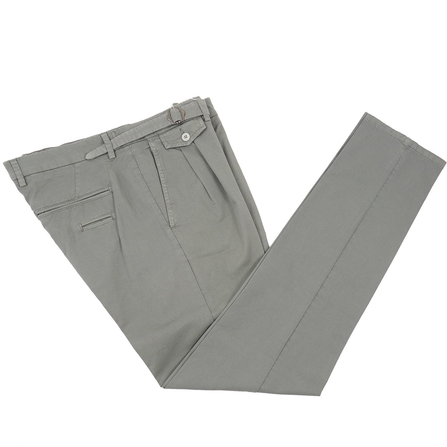 Luigi Borrelli Garment-Washed Cotton Pants - Top Shelf Apparel