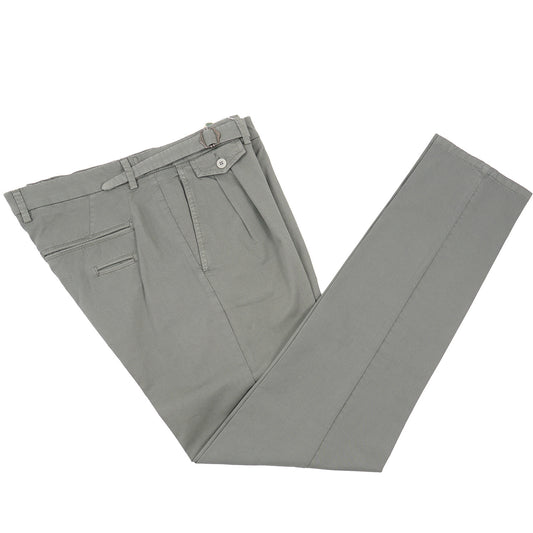 Luigi Borrelli Garment-Washed Cotton Pants - Top Shelf Apparel