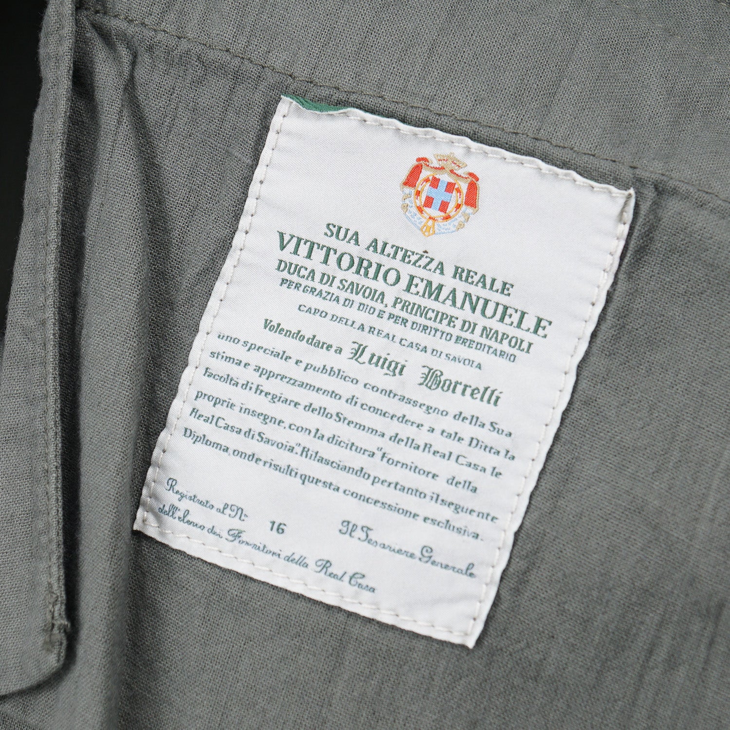 Luigi Borrelli Garment-Washed Cotton Pants - Top Shelf Apparel