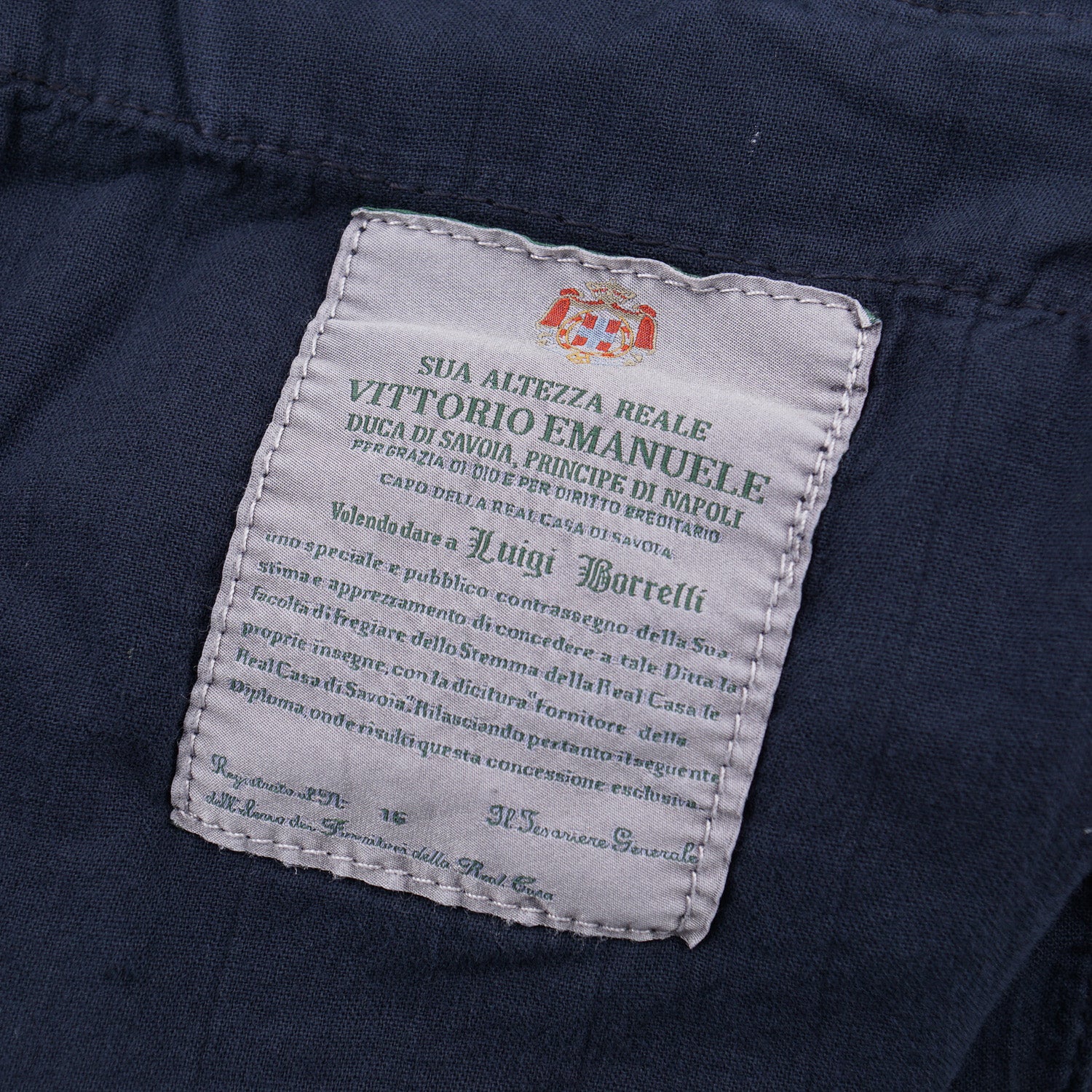Luigi Borrelli Garment-Washed Cotton Pants - Top Shelf Apparel
