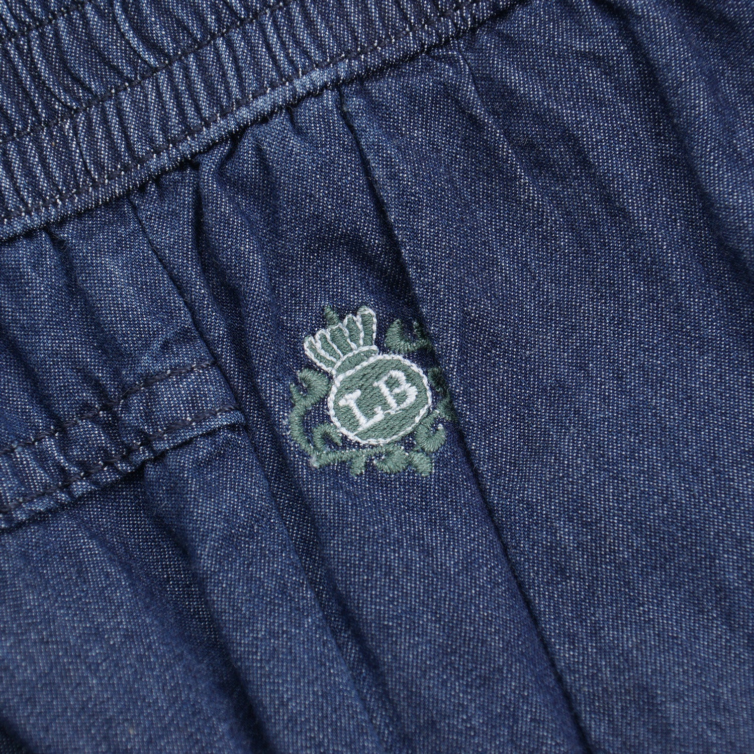 Luigi Borrelli Lightweight Chambray Pants - Top Shelf Apparel