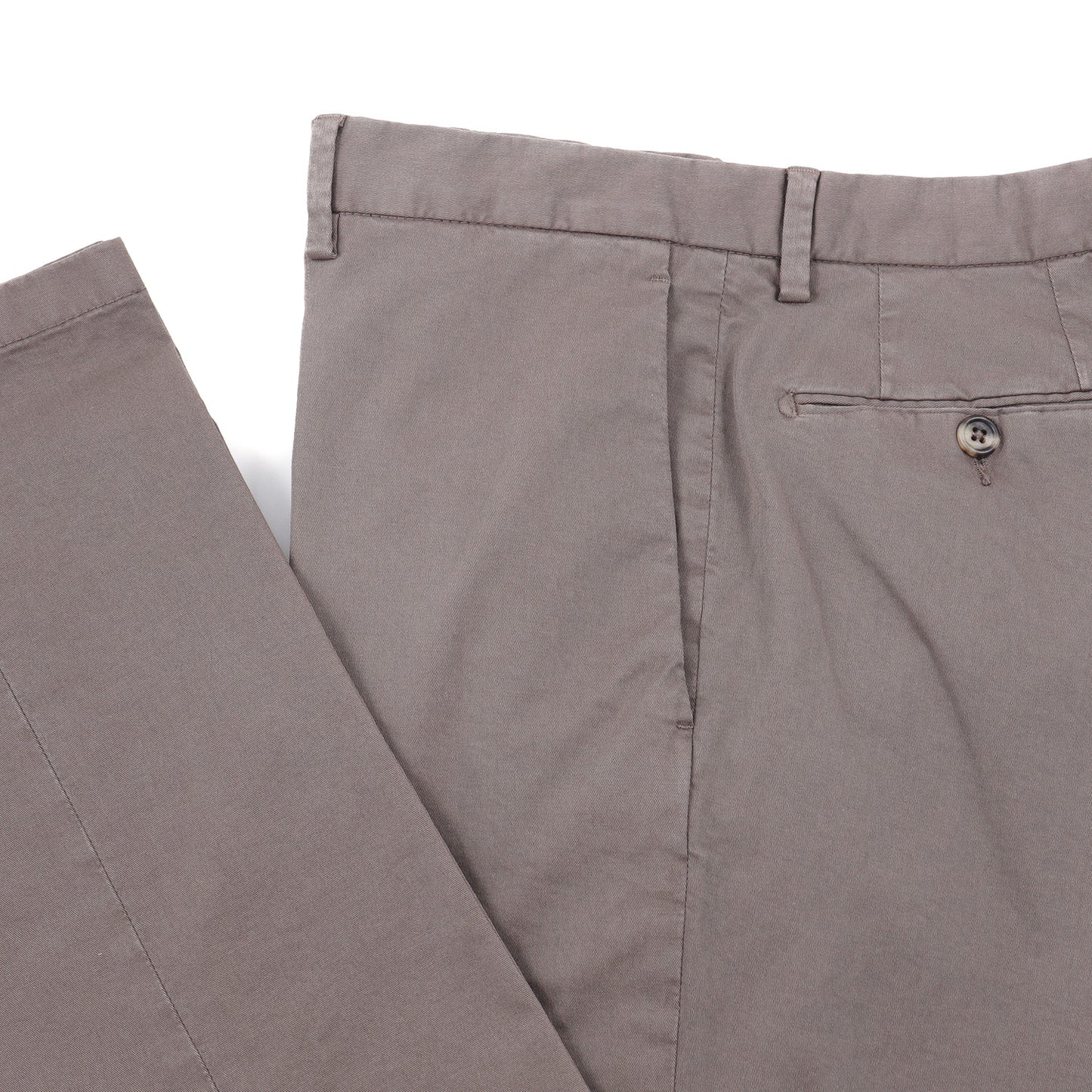 Luigi Borrelli Stretch Twill Cotton Pants - Top Shelf Apparel
