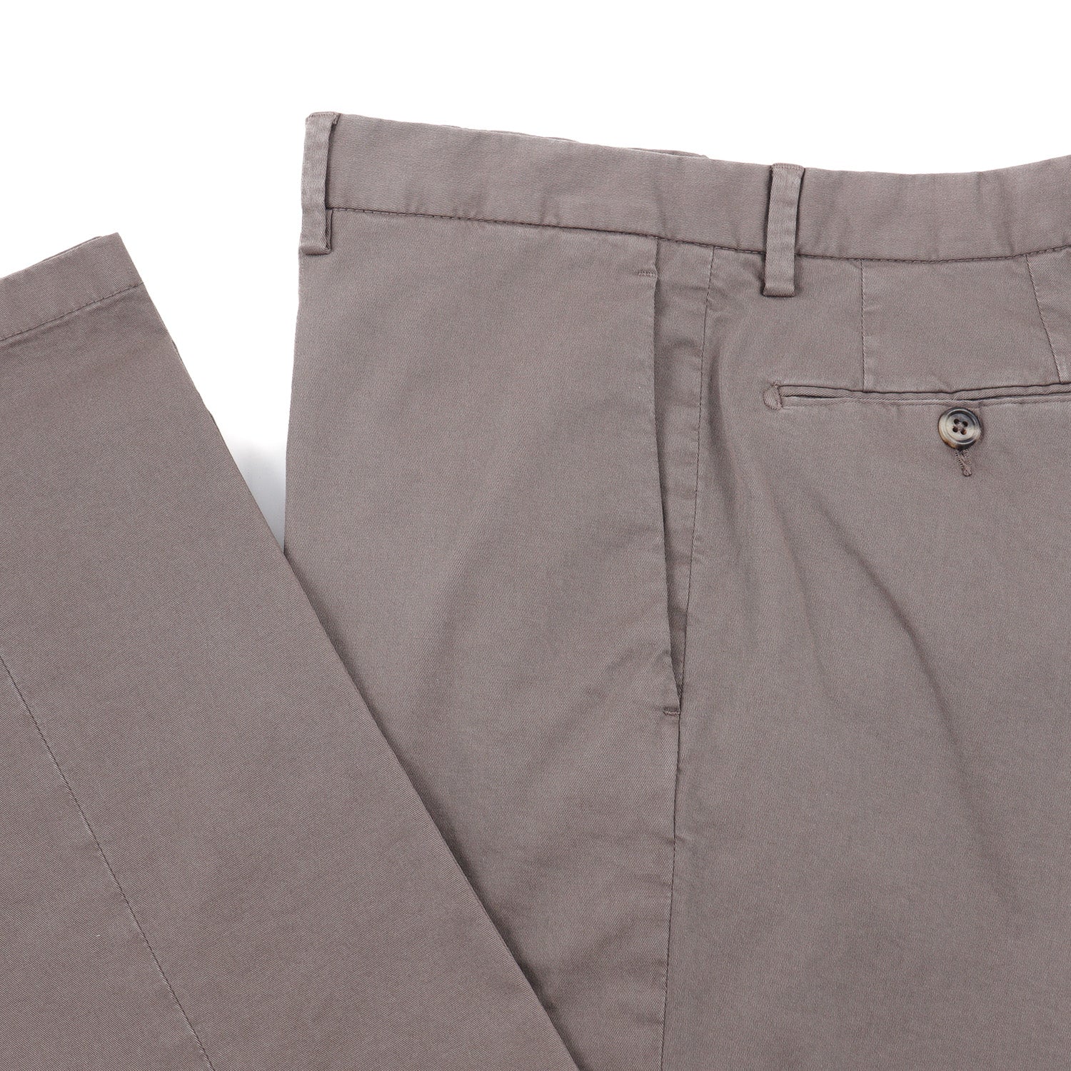 Luigi Borrelli Stretch Twill Cotton Pants - Top Shelf Apparel