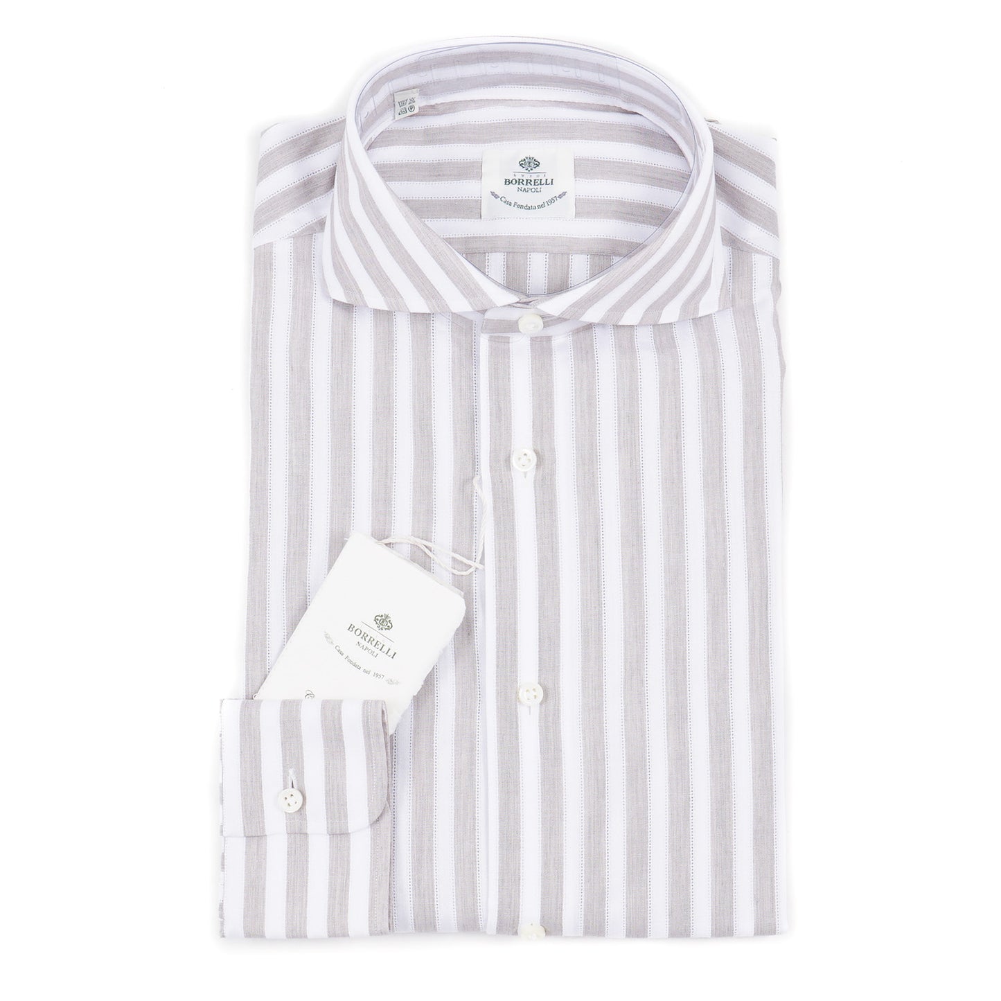 Luigi Borrelli Regular-Fit Cotton Shirt - Top Shelf Apparel