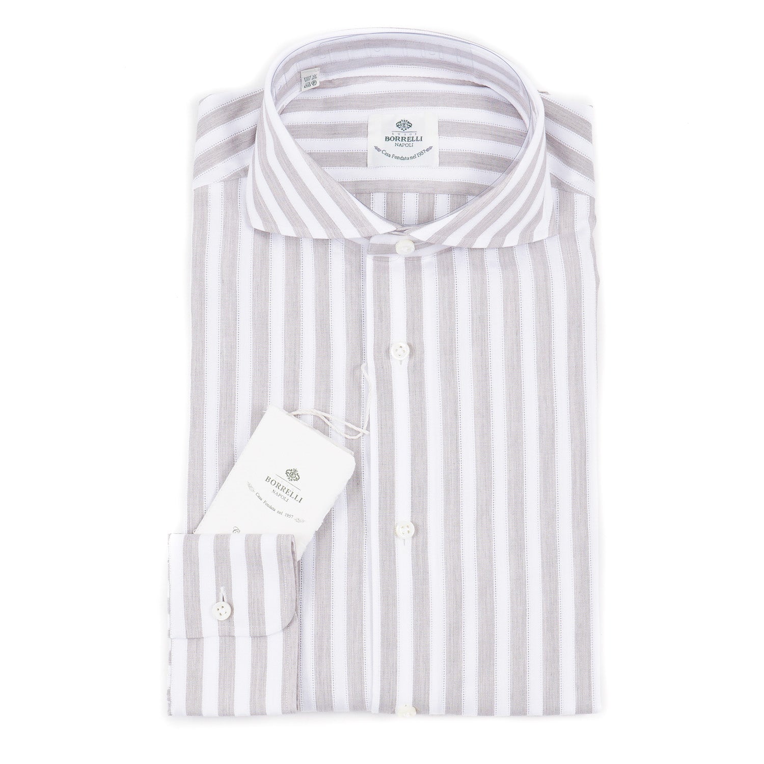 Luigi Borrelli Regular-Fit Cotton Shirt - Top Shelf Apparel