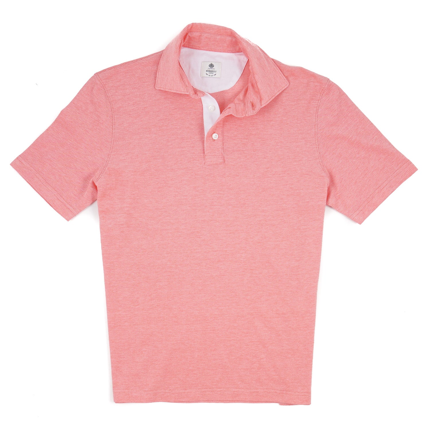 Luigi Borrelli Pique Knit Cotton Polo Shirt - Top Shelf Apparel
