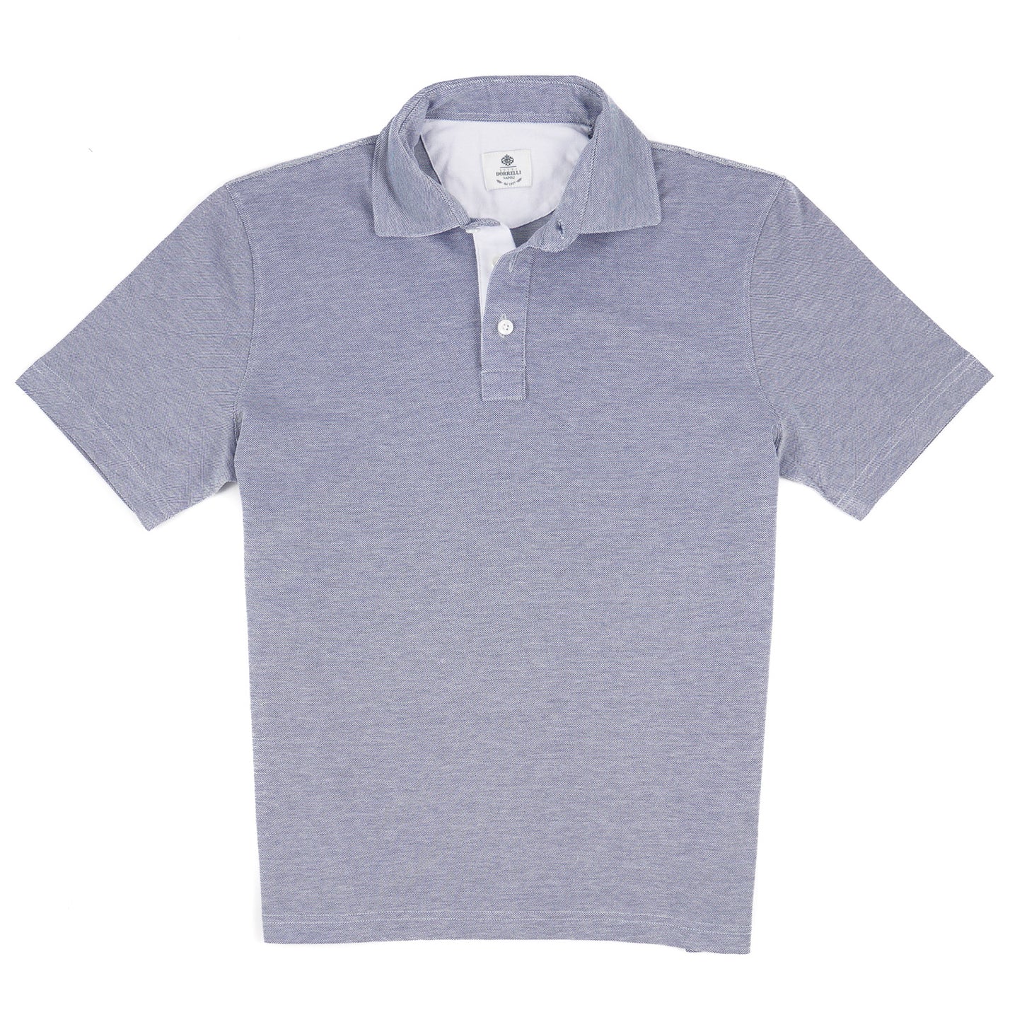 Luigi Borrelli Pique Knit Cotton Polo Shirt - Top Shelf Apparel