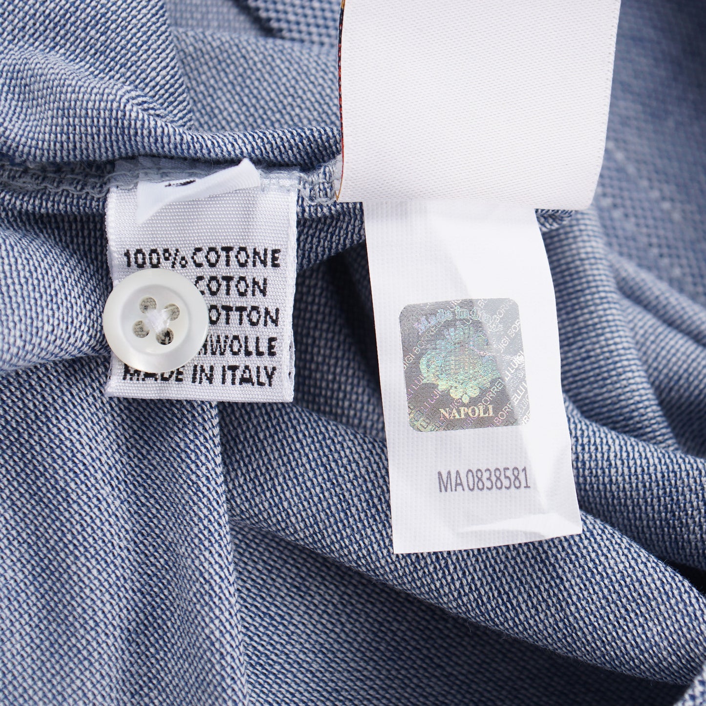 Luigi Borrelli Pique Knit Cotton Polo Shirt - Top Shelf Apparel