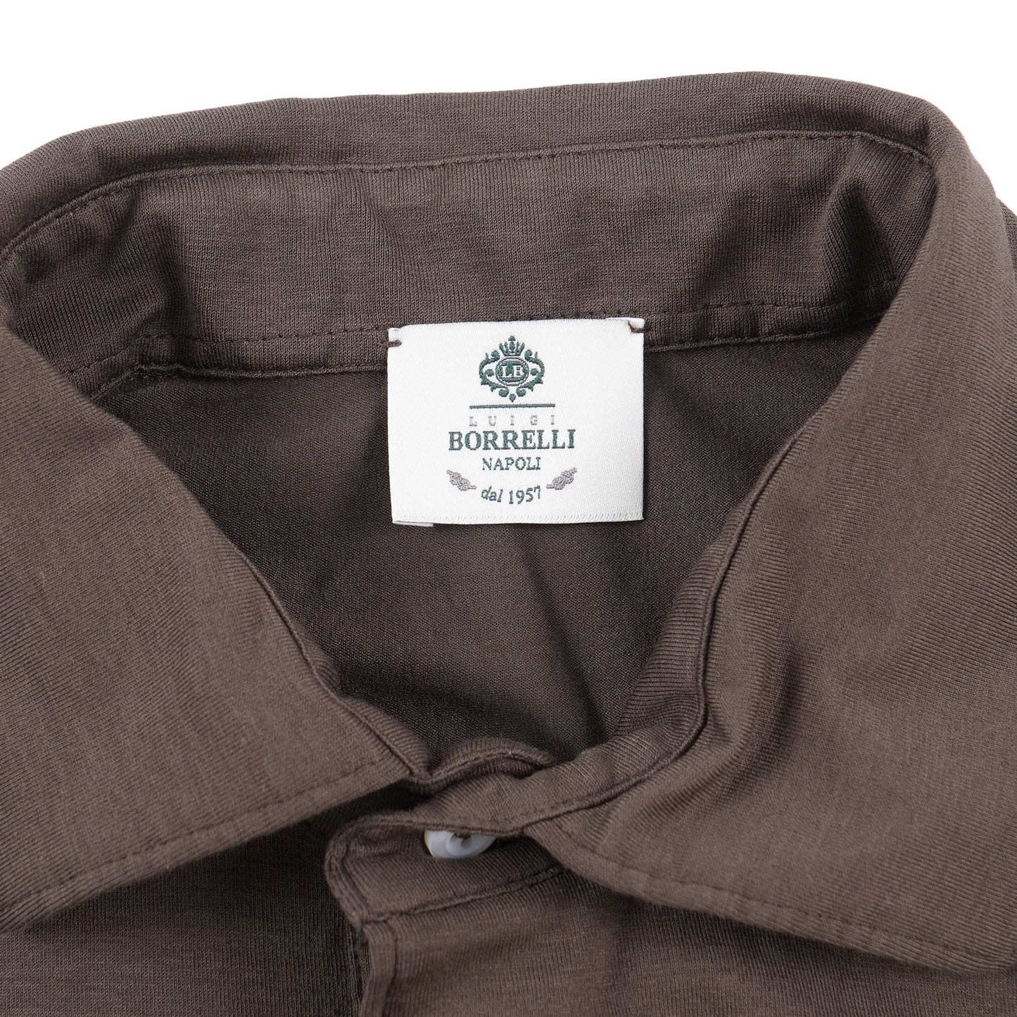 Luigi Borrelli Jersey Cotton Polo Shirt - Top Shelf Apparel