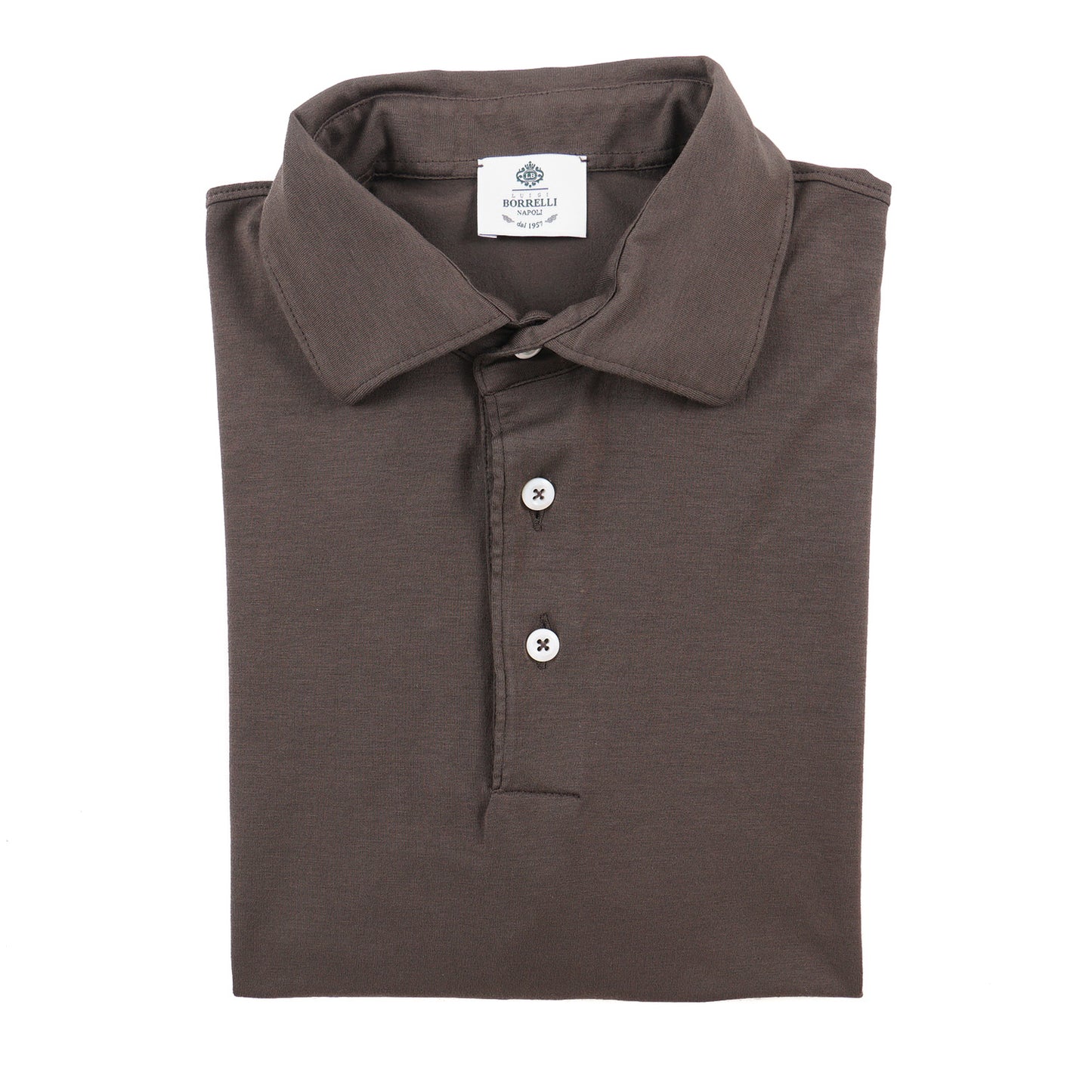 Luigi Borrelli Jersey Cotton Polo Shirt - Top Shelf Apparel
