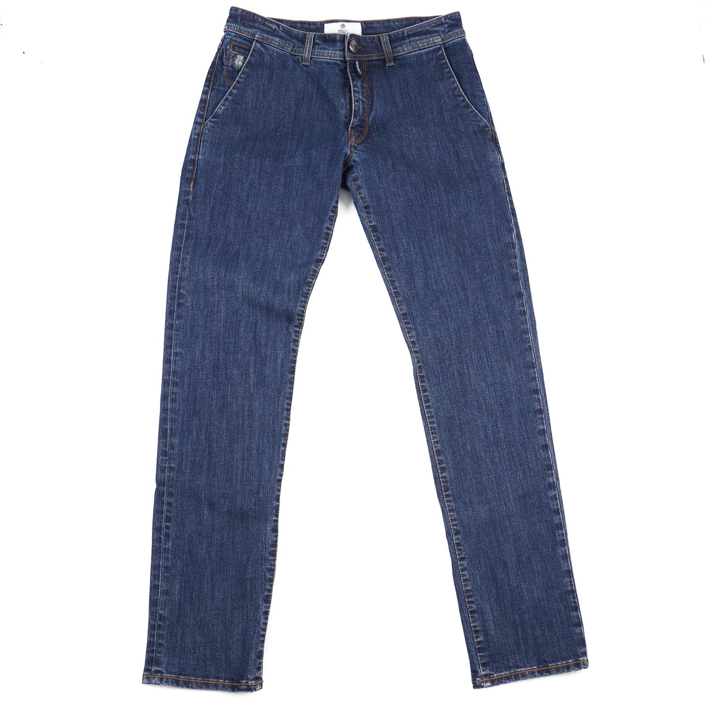 Luigi Borrelli Extra-Slim Denim Jeans - Top Shelf Apparel