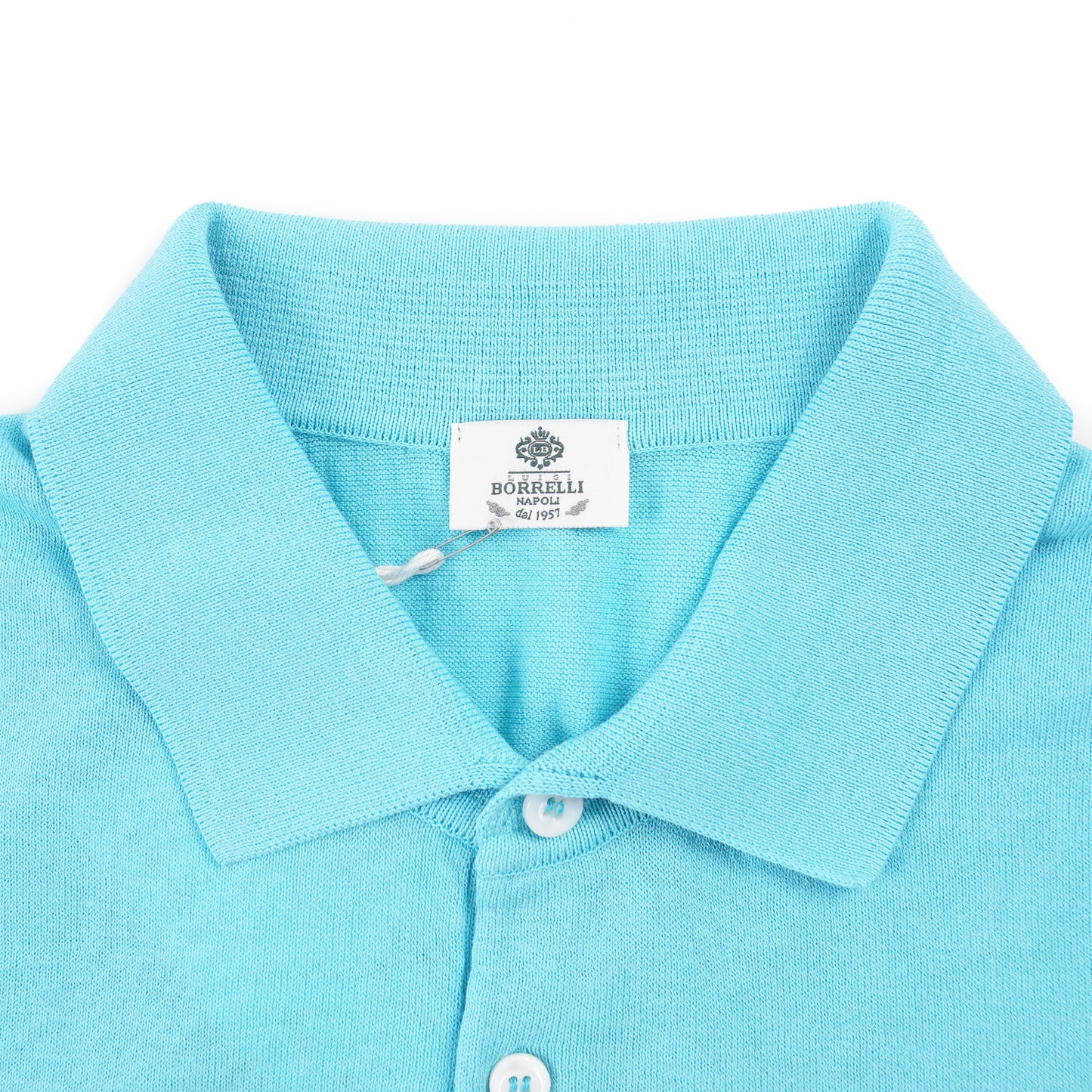 Luigi Borrelli Knit Cotton Polo Shirt - Top Shelf Apparel