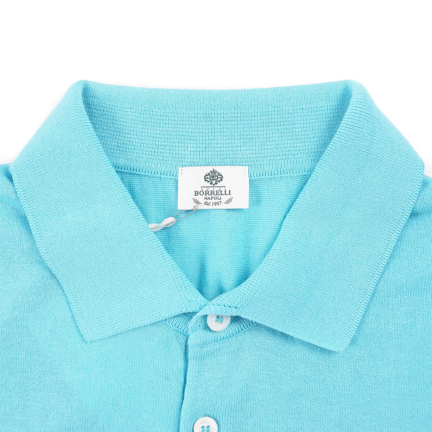 Luigi Borrelli Knit Cotton Polo Shirt - Top Shelf Apparel
