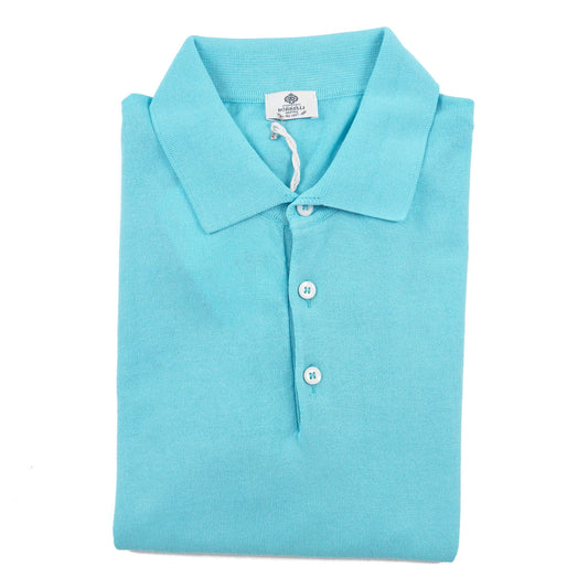 Luigi Borrelli Knit Cotton Polo Shirt - Top Shelf Apparel