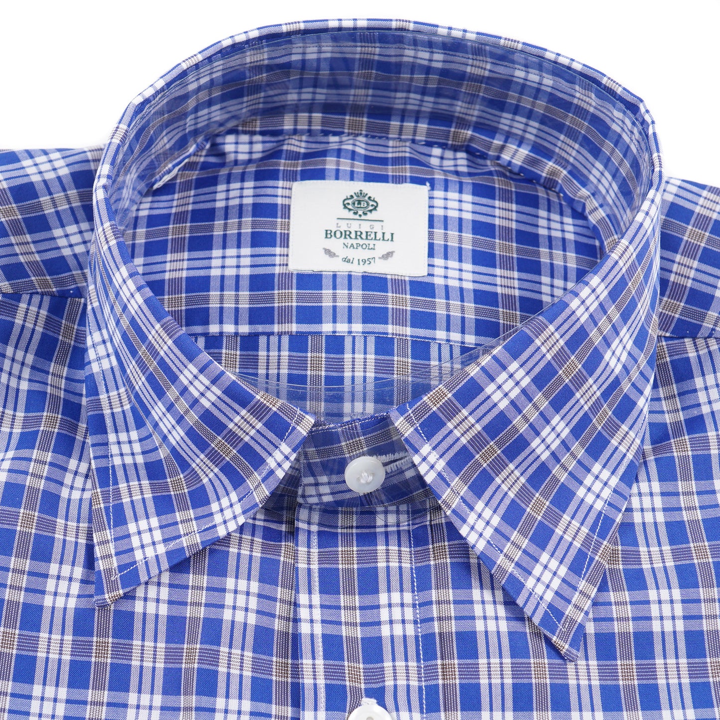 Luigi Borrelli Regular-Fit Cotton Dress Shirt - Top Shelf Apparel