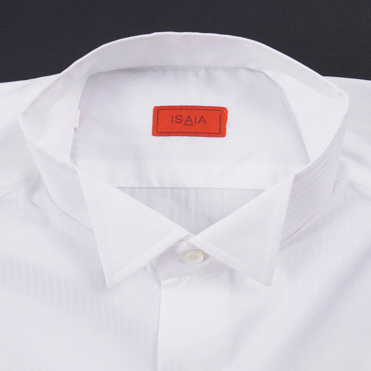 Isaia Lightweight Cotton Formal Tuxedo Shirt - Top Shelf Apparel